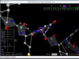 Screenshot of Ramaplot app